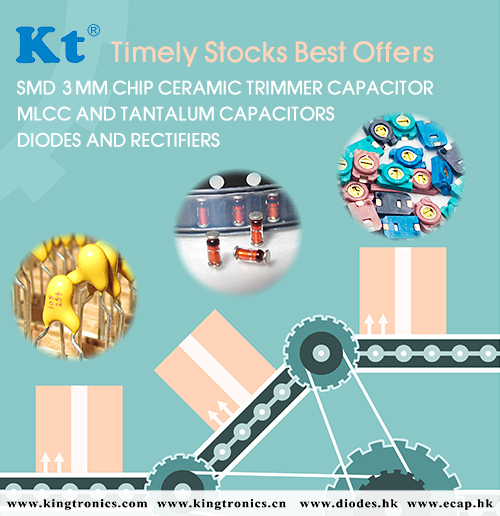 Timely Stocks Best Offers — Kingtronics Capacitor and Diode