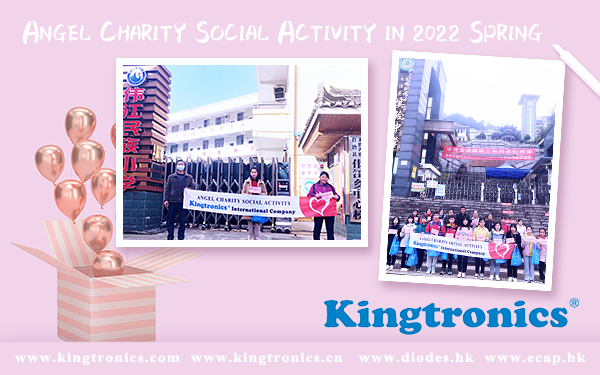 Kt Kingtronics Angel Charity Social Activity in 2022 Spring